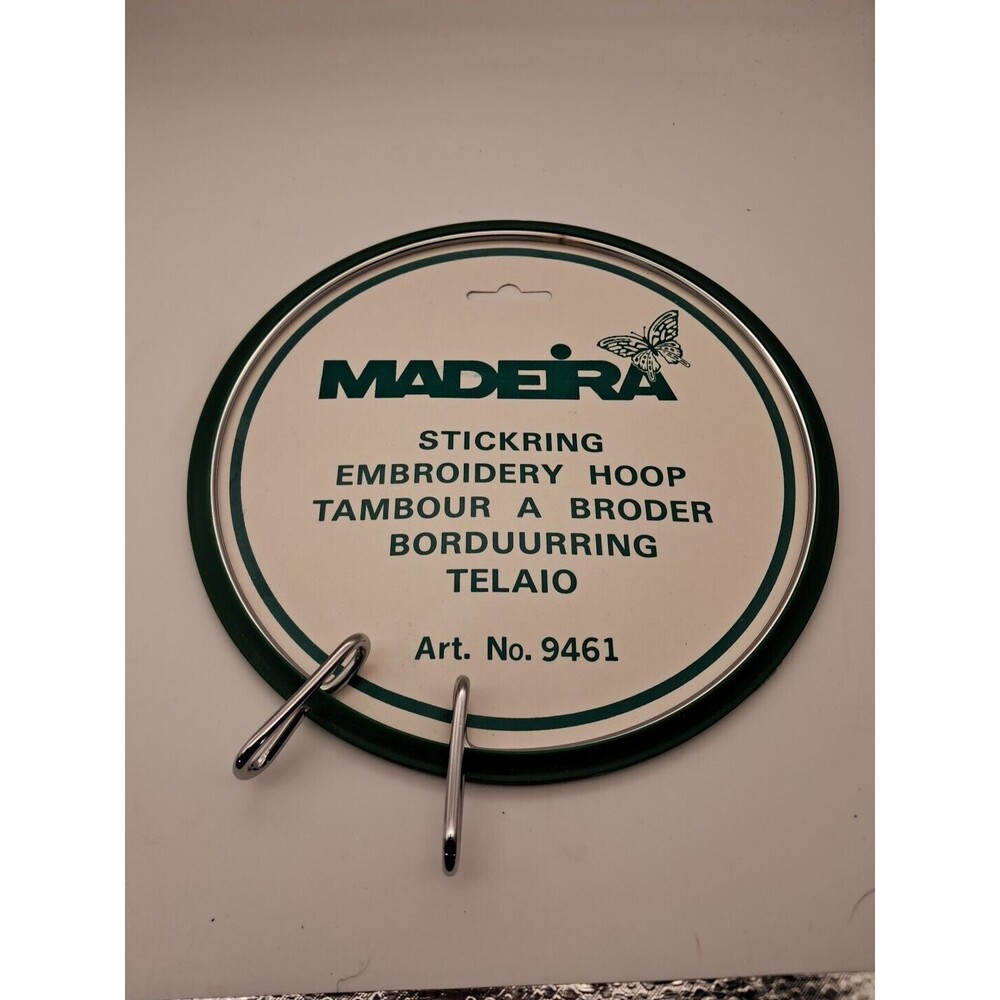 Madera Stickring Embroidery Hoop Green